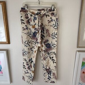 Floral Print Women's Pants
